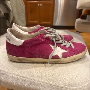 golden goose 38 purple, great condition!